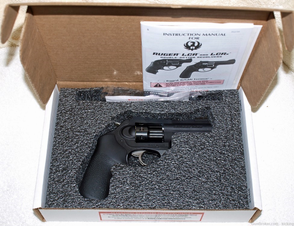Ruger LCRx 22LR Double - Single Action 8 Shot Revolver Rear Adj. Sight-img-0