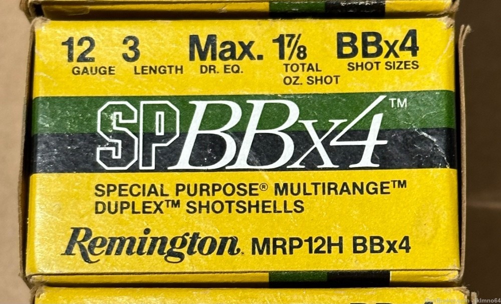 40 rounds Remington 12g 3” SPBBx4 Special Purpose MultiRange Duplex shells-img-3
