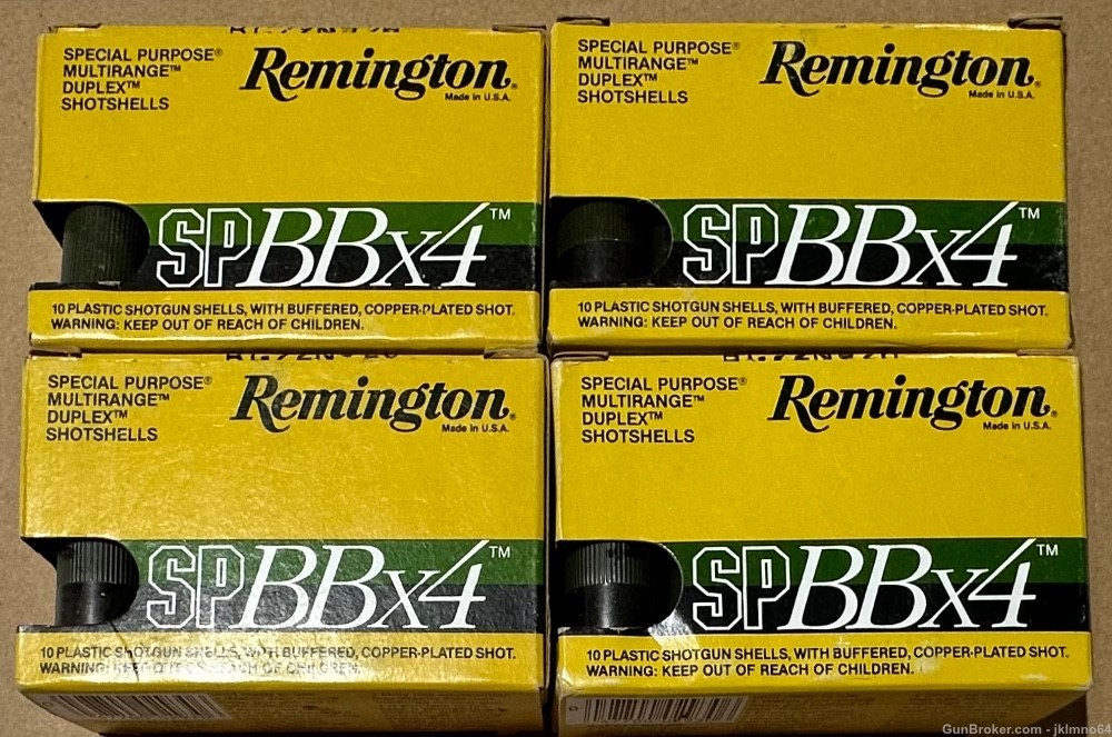 40 rounds Remington 12g 3” SPBBx4 Special Purpose MultiRange Duplex shells-img-0