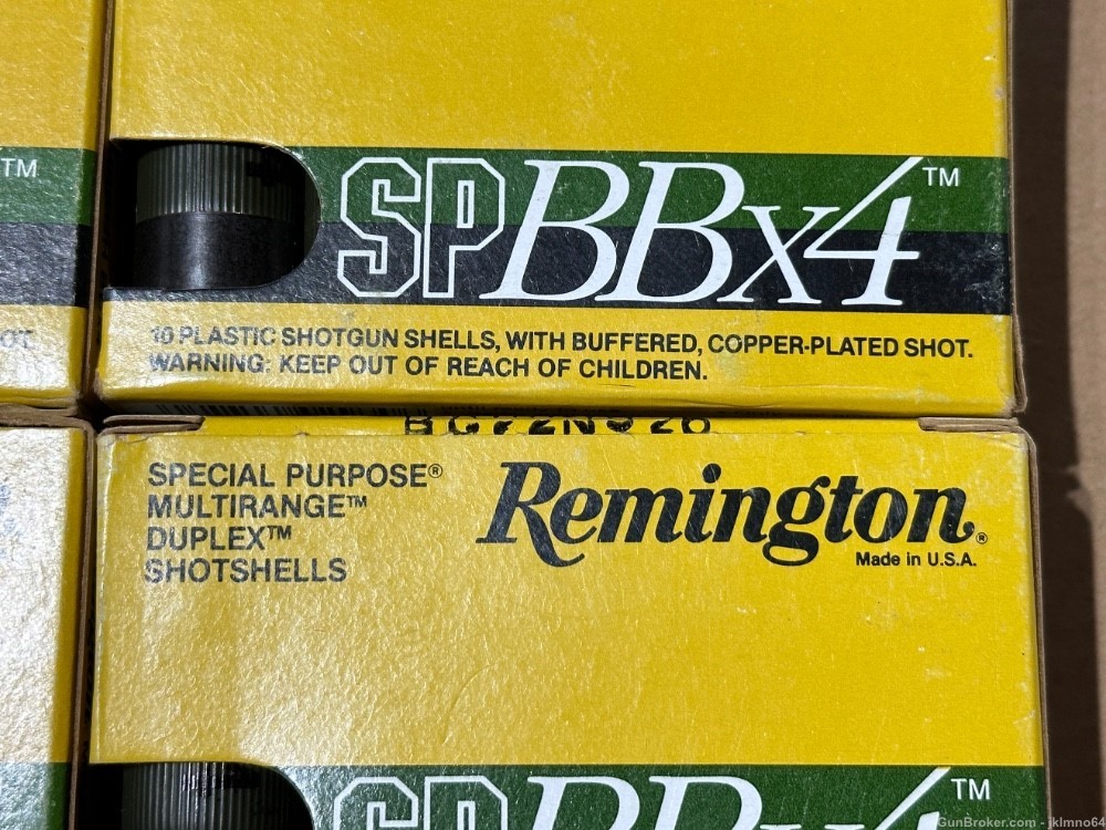 40 rounds Remington 12g 3” SPBBx4 Special Purpose MultiRange Duplex shells-img-1