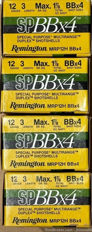 40 rounds Remington 12g 3” SPBBx4 Special Purpose MultiRange Duplex shells-img-2