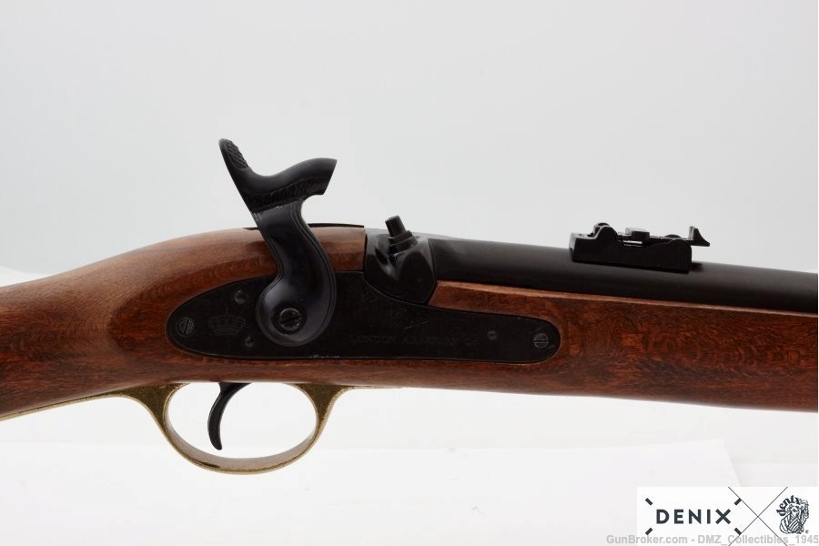 Civil War Replica Enfield 1860 Musketoon Carbine Non Firing Denix-img-6