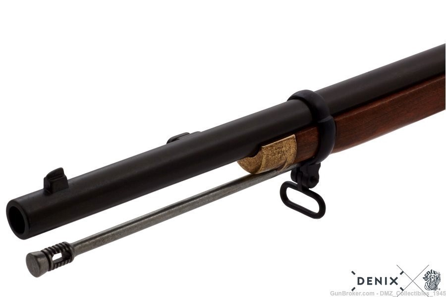 Civil War Replica Enfield 1860 Musketoon Carbine Non Firing Denix-img-9