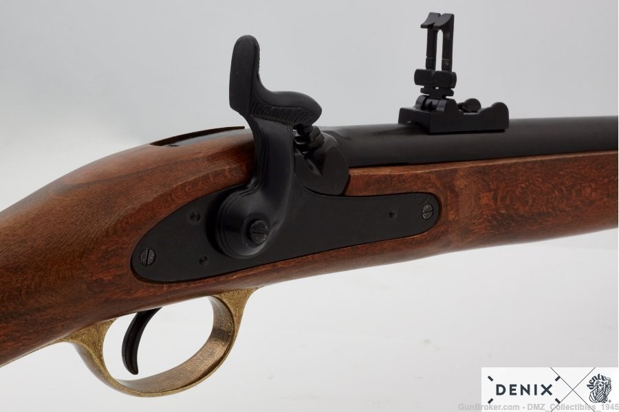 Civil War Replica Enfield 1860 Musketoon Carbine Non Firing Denix-img-7