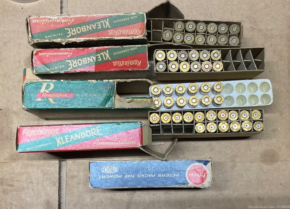 Old Rifle Ammunition Boxes-img-1