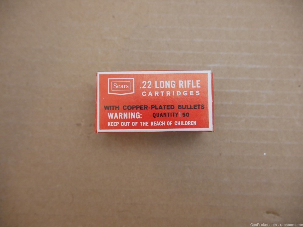 Vintage Sears .22lr Copper Plated 50 Rounds-img-0