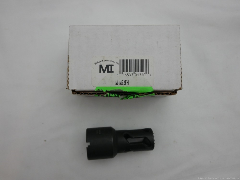 Midwest Industires M92 Muzzle Brake 26mm LH MI-M92FH-img-0
