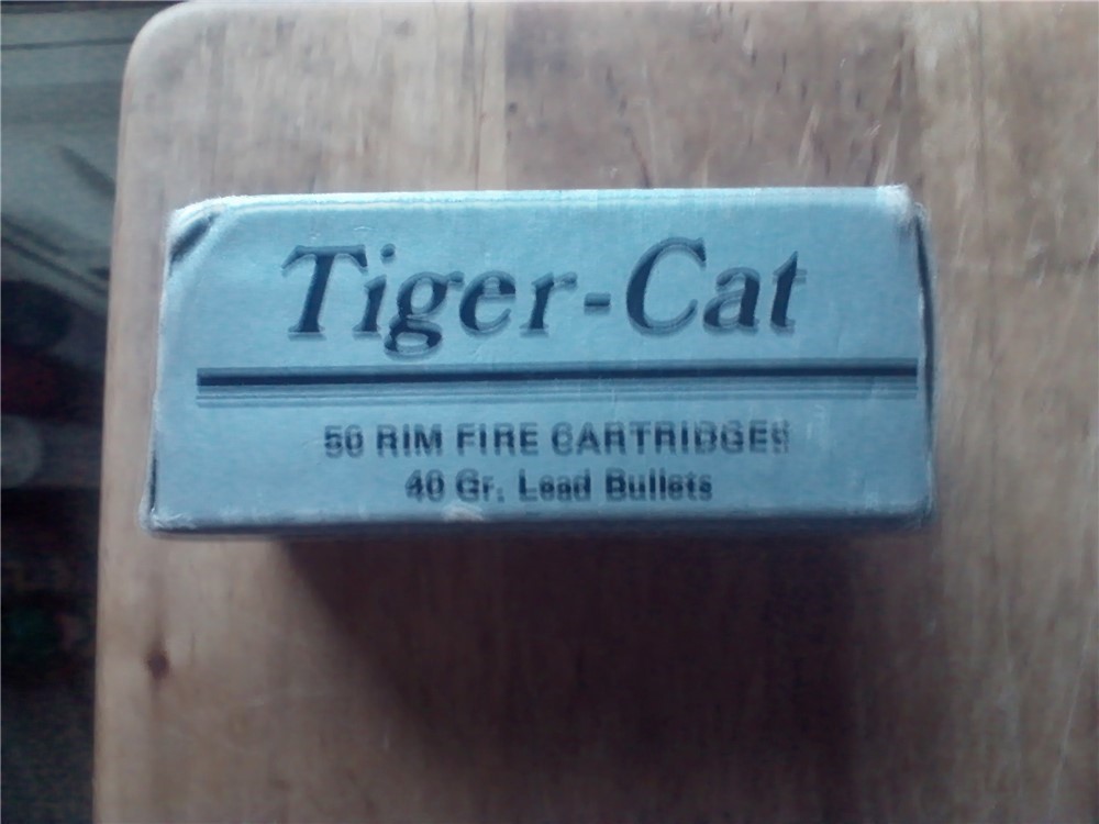 Tiger Cat Sovereign 22 cal High Velocity ammo-full box-img-1