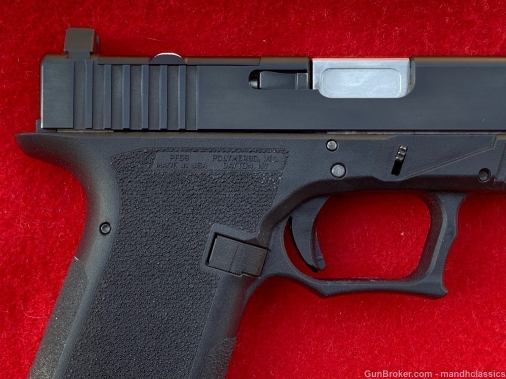 Custom Polymer-80 Glock 17, 9mm, Zev, Lone Wolf-img-1