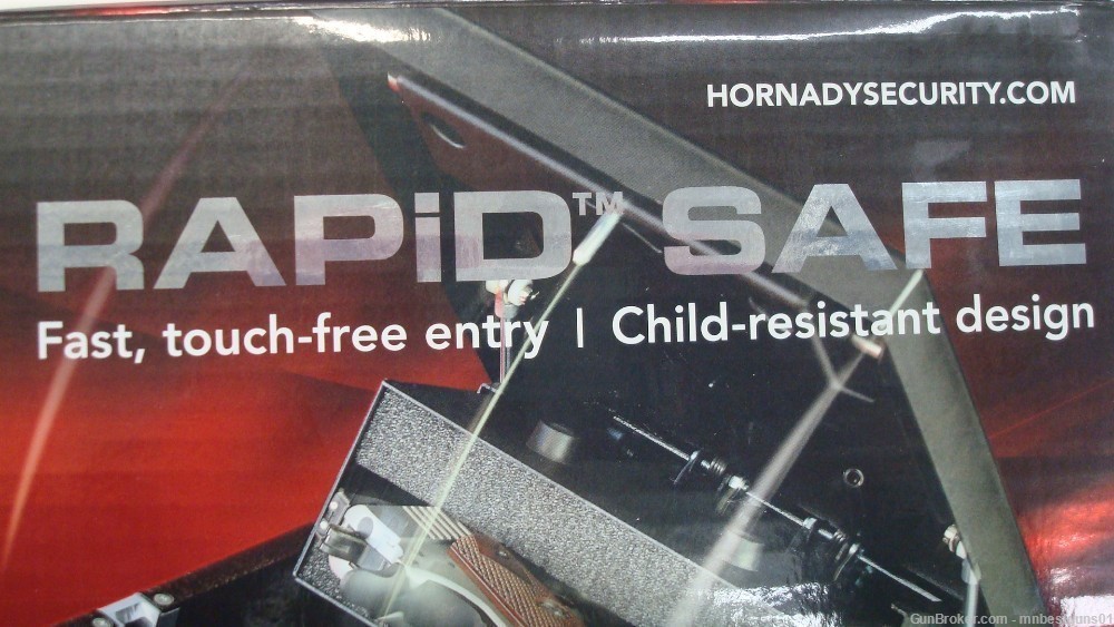 Hornady Rapid Pistol Safe - RFID and Keys - OVER 50% OFF! LOOK!-img-2