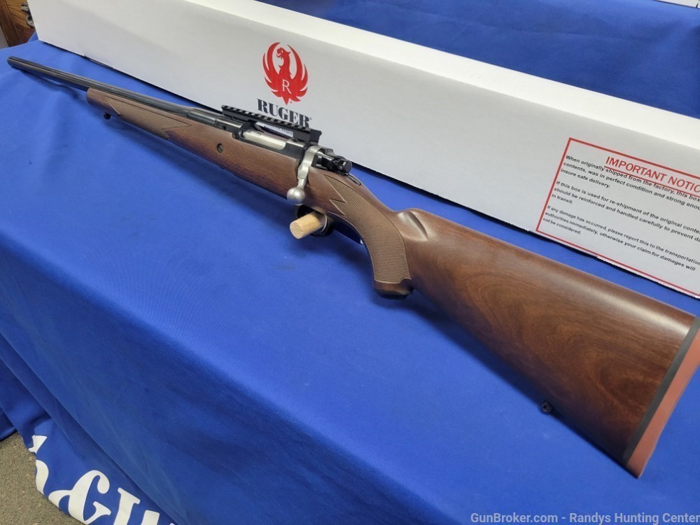 Ruger M77 Hawkeye .450 Bushmaster NEW IN BOX Limited LEFT HAND Blued LH-img-0