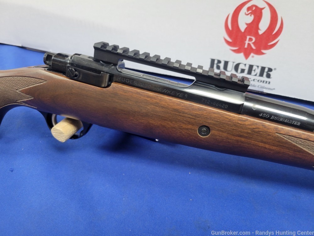 Ruger M77 Hawkeye .450 Bushmaster NEW IN BOX Limited LEFT HAND Blued LH-img-6