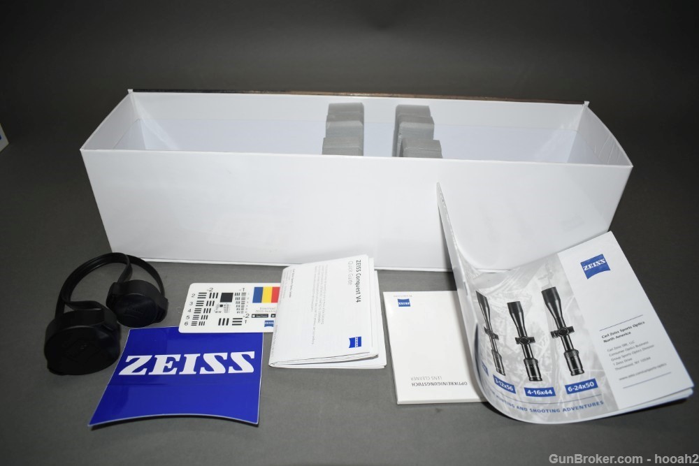 Excellent Zeiss Conquest V4 1-4x24 Illuminated #60 Rifle Scope W Box-img-23