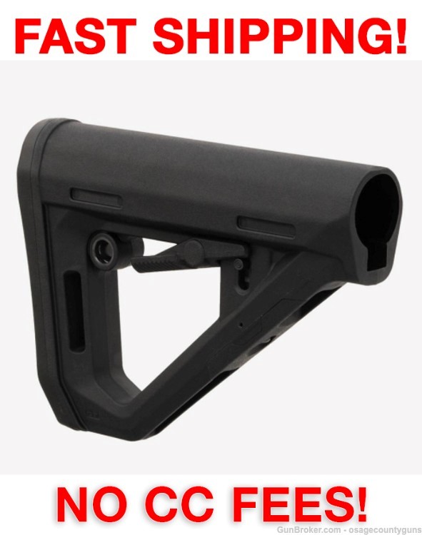 Magpul DT Carbine Stock - Mil-Spec - Black-img-0