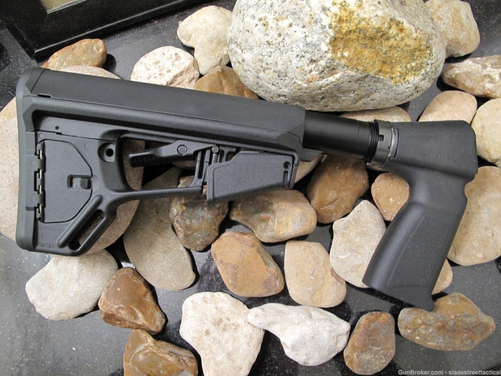 Remington 870 Pistol Grip Magpul ACS-L  Stock MILSPEC Black 6 Position -img-0