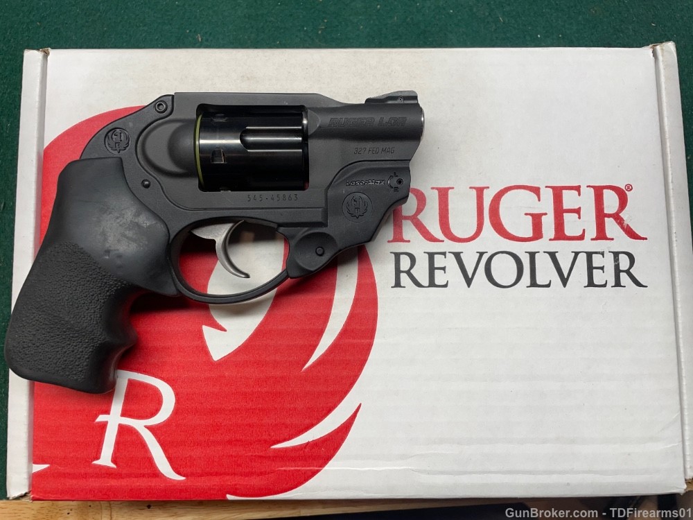 Ruger LCR .327 Federal magnum 6 shot 1.87" w/ laser & box-img-0
