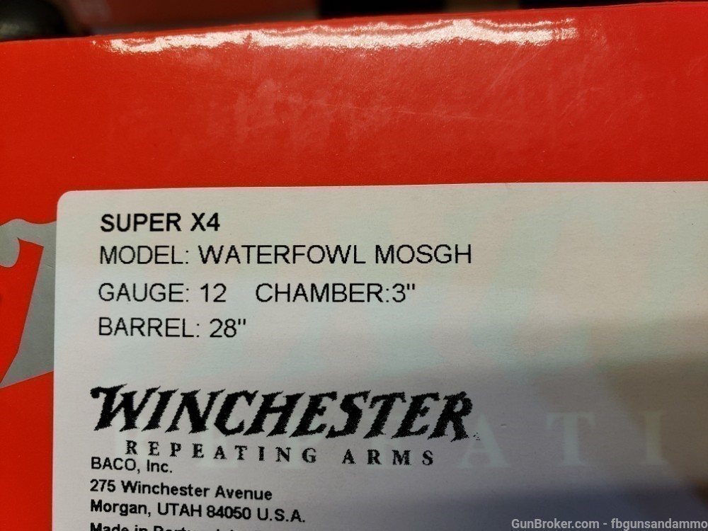 IN STOCK! NEW! WINCHESTER SX4 WATERFOWL 12 GAUGE 28" MOSSY SHADOW GRASS-img-0