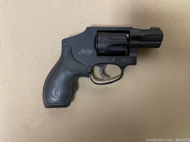 SMITH & WESSON 43C REVOLVER USED-img-6