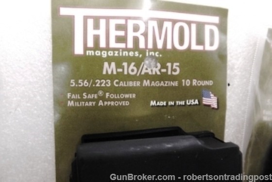 Colt AR15 M-16 Mags Thermold .223 10 Shot CA NJ OK-img-10