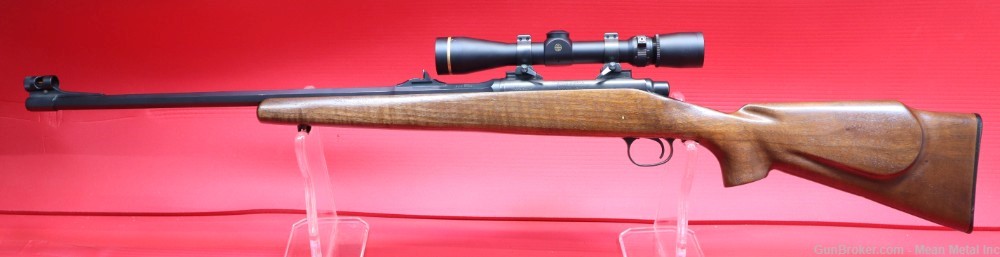 CUSTOM Olson Remington 700 358win PENNY START w/Leupold 358 Winchester     -img-1