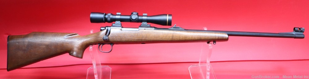 CUSTOM Olson Remington 700 358win PENNY START w/Leupold 358 Winchester     -img-18