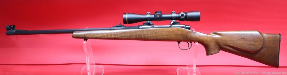CUSTOM Olson Remington 700 358win PENNY START w/Leupold 358 Winchester     -img-0