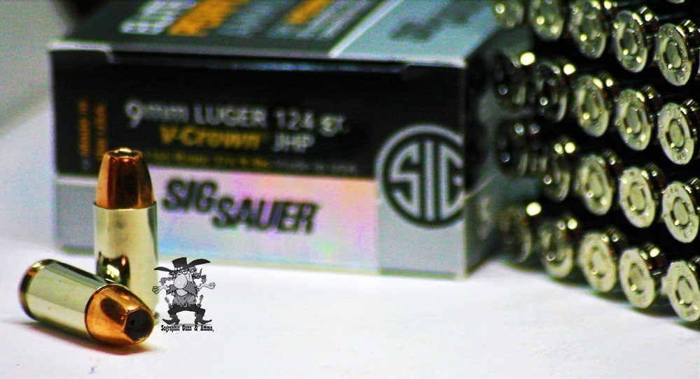 9MM jhp SigSauer Elite Performance 124gr JHP "VCROWN" Sig Sauer 124Gr 50RDS-img-2