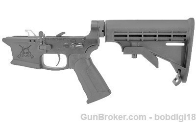 KE Arms Billet KE-9 AMBI Lower 9mm Glock Mag 1-50-01-070 Match Trigger-img-0