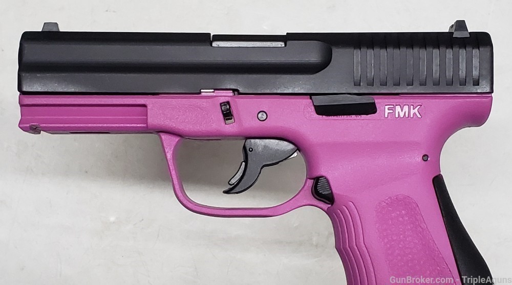 FMK 9C1G2 9mm 1-10rd mag pink frame CA LEGAL-img-8