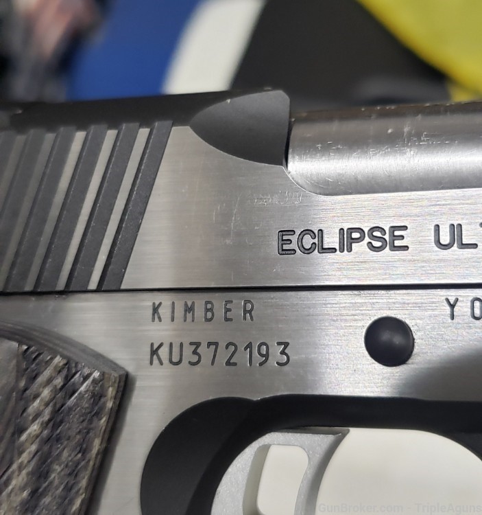 Kimber Eclipse Ultra 45acp 3in barrel CA LEGAL 3200042CA-img-17