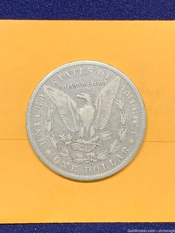 1886-O Morgan Silver dollar - F/XF/AU detail -img-1