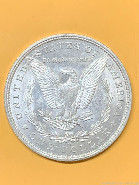 1882-O Morgan Silver Dollar - BU detail -img-1