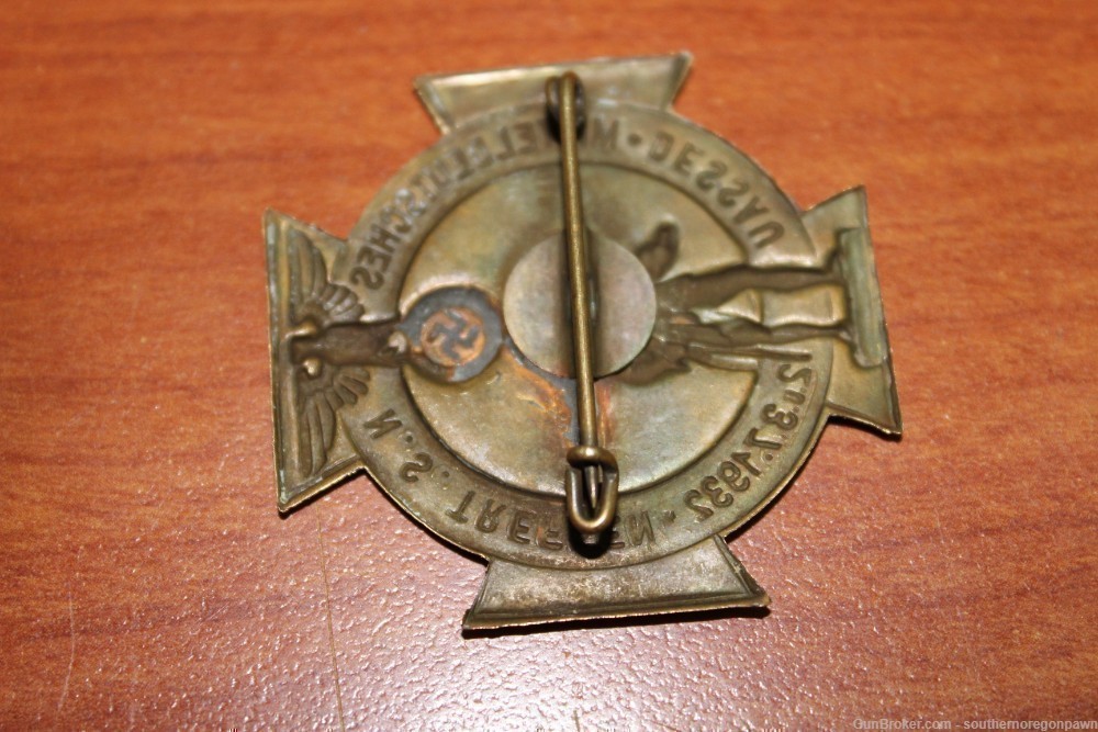1932 German Tin Medal-img-5