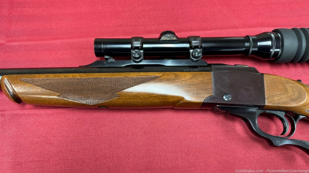 1993 Ruger No. 1 .416 Rigby 24" W/ 2.75x Scope and Ammo!-img-6