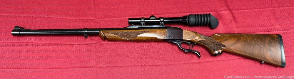 1993 Ruger No. 1 .416 Rigby 24" W/ 2.75x Scope and Ammo!-img-4