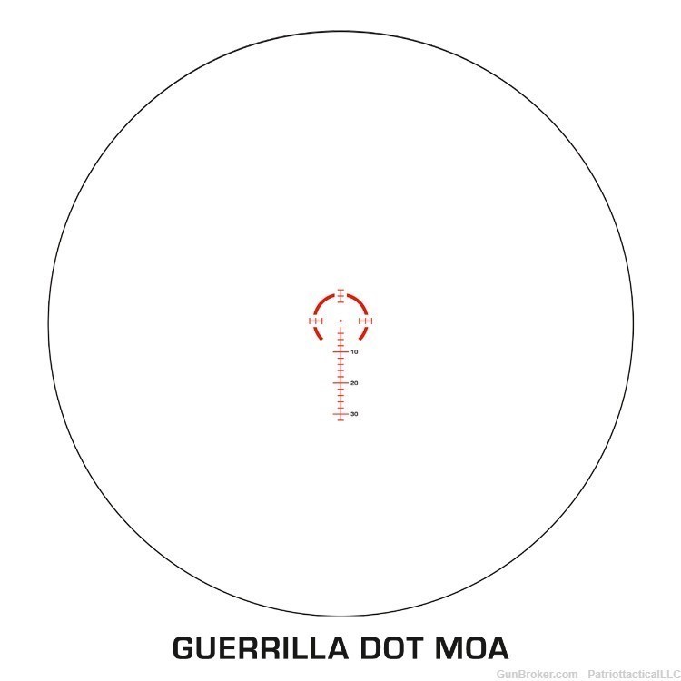 Swampfox Arrowhead LPVO 1-10x24 Guerilla Dot MOA in Red-img-4