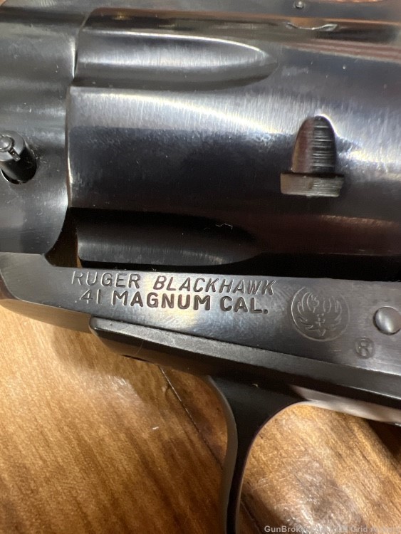 1967 PRODUCTION RUGER BLACKHAWK .41 MAGNUM 3 SCREW!-img-9
