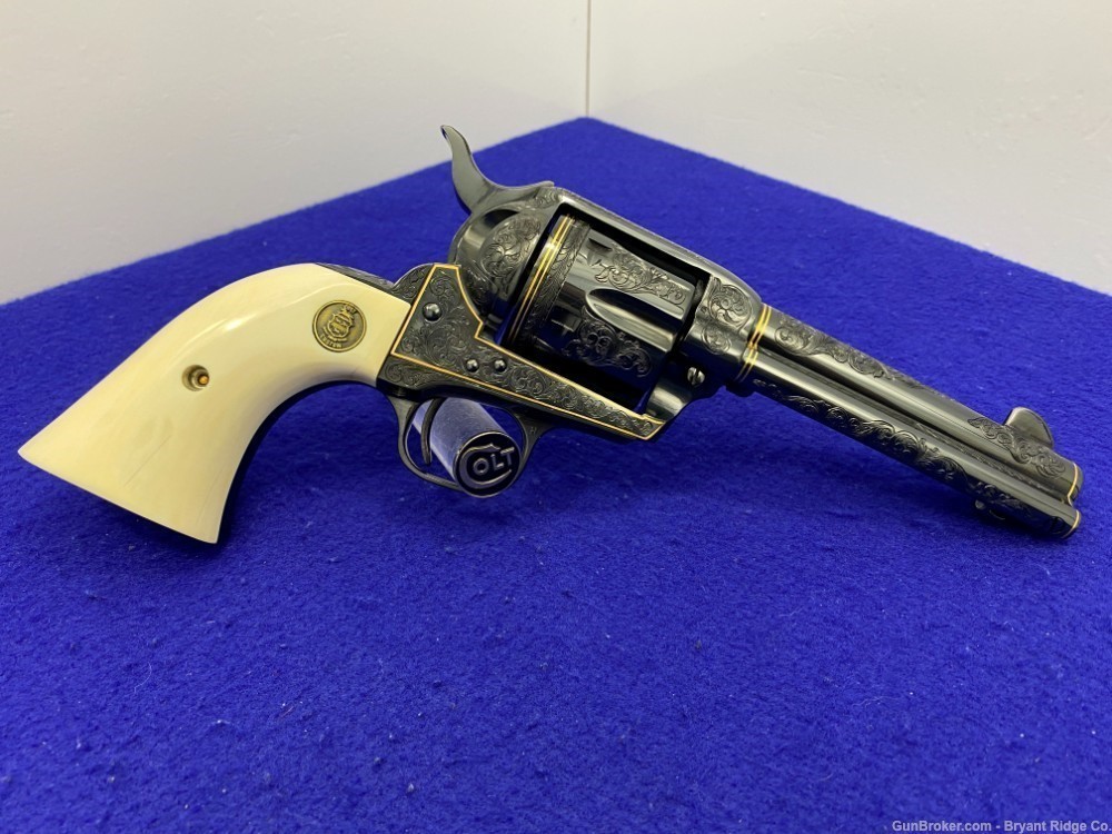 1984 Colt SAA .45 LC/.45 ACP Blue 4 3/4" *ACTUAL 1984 LAS VEGAS SHOW GUN*-img-31