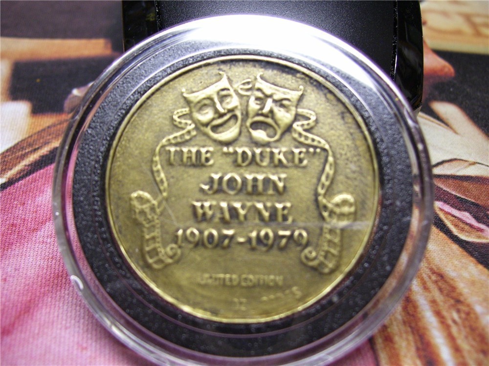 John Wayne Brass Coin-img-2
