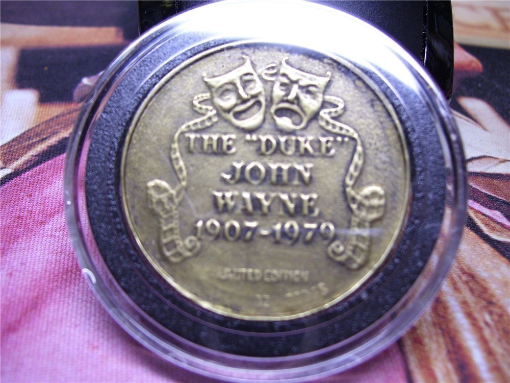John Wayne Brass Coin-img-1