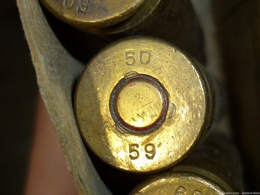 10rd - DOMINICAN - .50 BMG - AP Yellow Tip -  1950s - RARE Cold War 50 Cal -img-6
