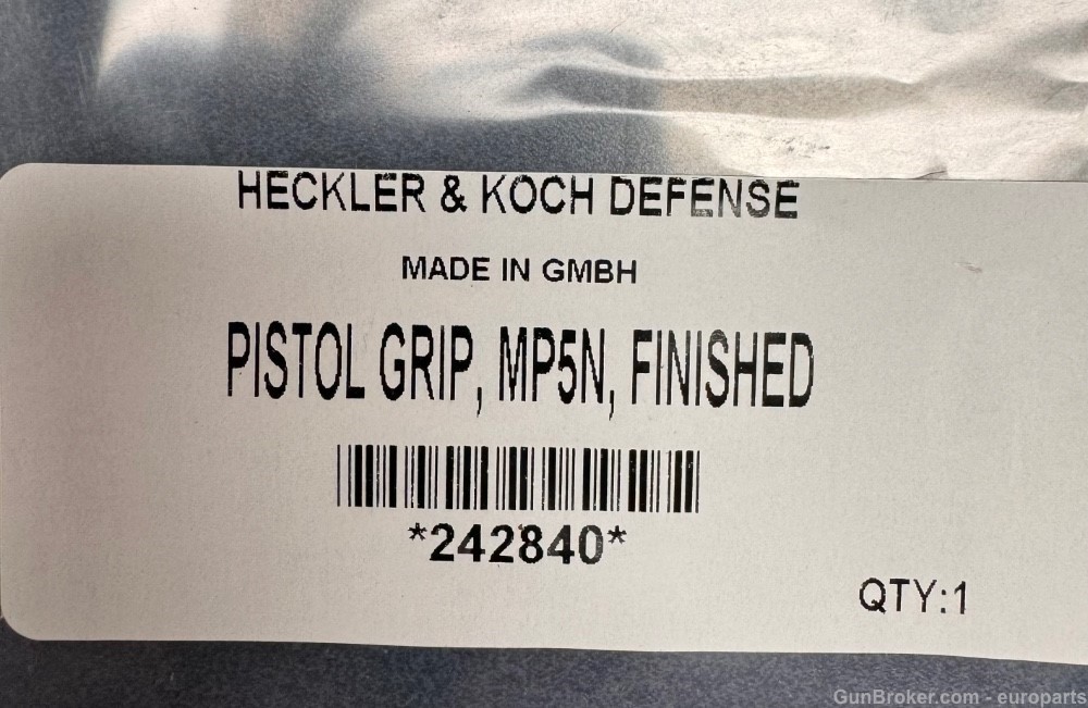 Genuine Heckler& Koch 3 position navy ambi MP5 housing-img-1