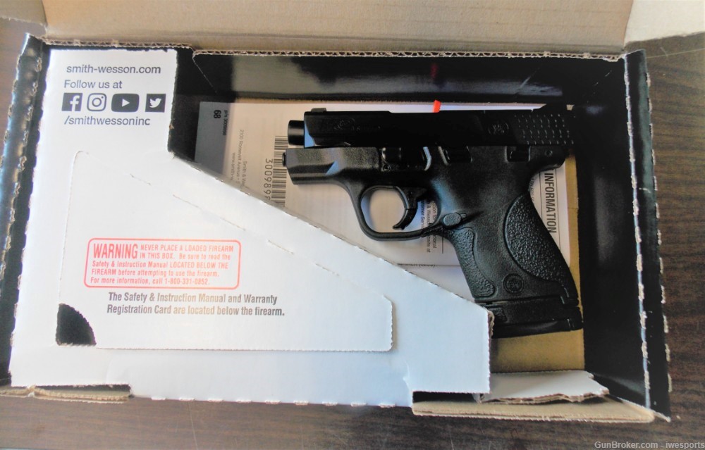 SMITH & WESSON M&P9 SHIELD, CA COMPLIANT, NOS-img-0