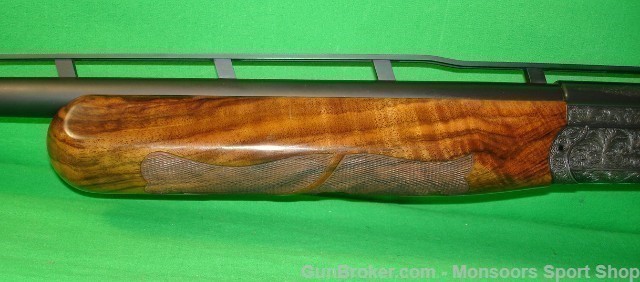 Ljutic Mono Gun 12ga Shoots 90%-100% High Engraved-img-8
