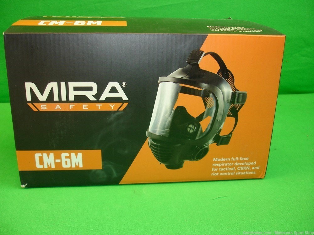 MIRA CM-6M Tactical Respirator Mask with Filter - Free Ship/No CC Fees-img-3