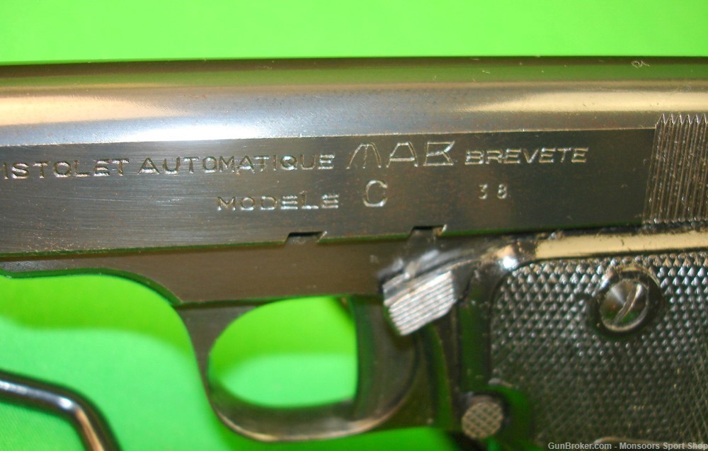 MAB Model C .380 Auto - Made in France - Looks New-img-4