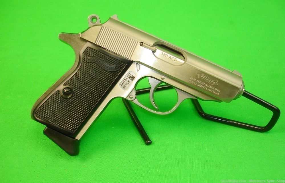 Walther PPK/S Stainless .380 ACP.  #4796004 - NEW-img-0