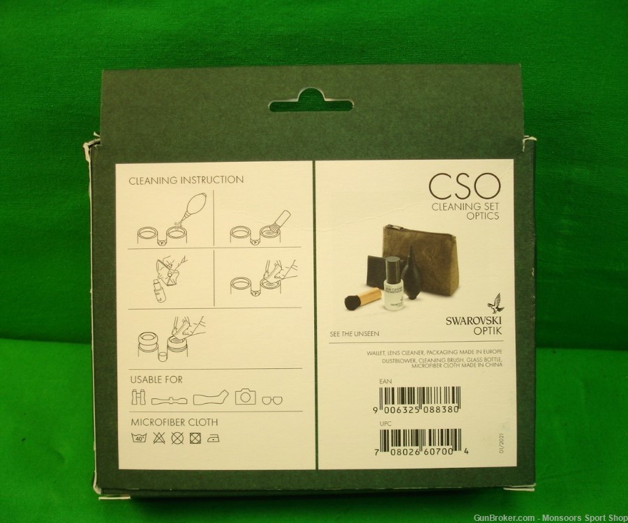 Swarovski CSO Cleaning Set Optics #60701 - No CC Fees/Free Ship-img-1