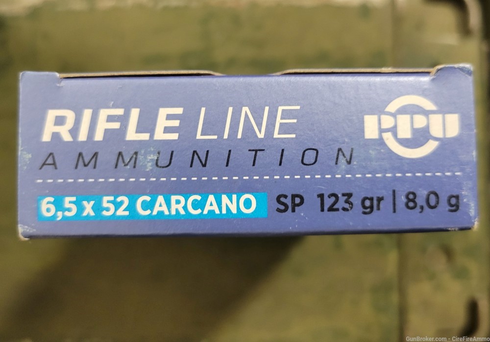 6.5 Carcano Ammo 6.5x52 Ammo Carcano 20 rounds no cc fees-img-0