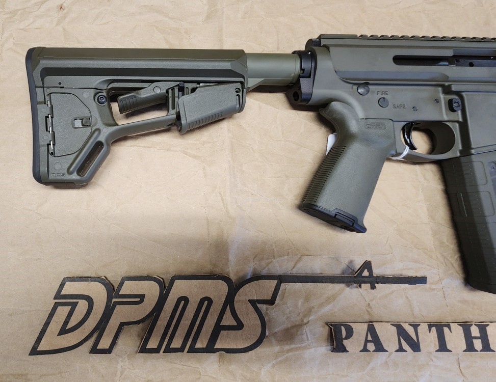 DPMS Panther Arms DR10 BCA Side Charging 308 AR10 18" Rifle OD Green-img-2